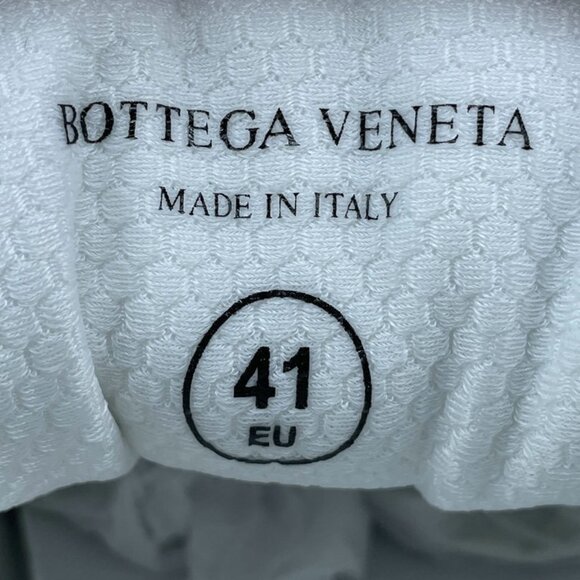 Bottega Veneta White & Off-White Orbit Sneakers - Picture 5 of 8